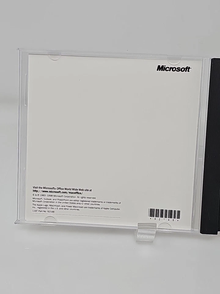 Microsoft Office 98 Macintosh Edition Clean But Untested - Image 3 of 4