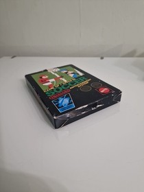 Nintendo Nes Game Of Soccer Cartridge Box Perfect Poster Included Very Rare