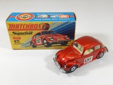 VINTAGE MATCHBOX SUPERFAST #15 VOLKSWAGEN 1500 W/ ORIGINAL BOX