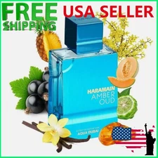 Al Haramain Unisex Amber Oud Aqua Dubai Extrait De Parfum Spray 2.0oz