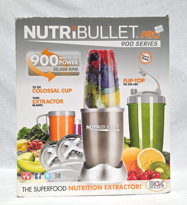 Magic Bullet Nutri Bullet Pro 900 Series 15 Piece NIB 