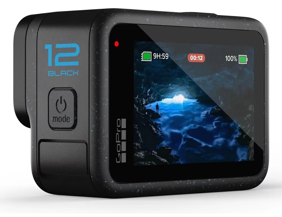 GoPro HERO12 Black Action-Cam mit Touchscreen Bluetooth WLAN -OVP- - Bild 4 von 4