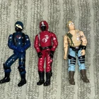 Set Of Three GI Joe Action Figures Vintage 80s