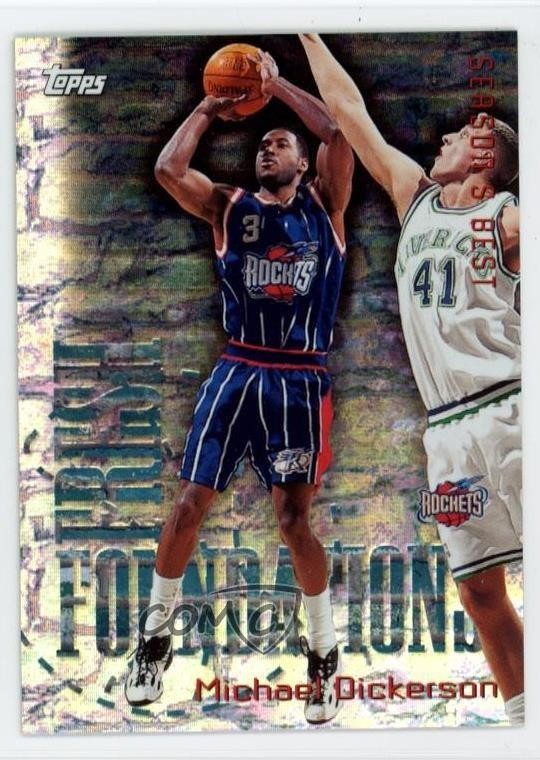 1999-00 Topps Season's Best Fresh Foundations Michael Dickerson #SB30 9so