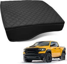 Center Console Cover for 2019-2025 2026 RAM 1500 Accessories, Leather Armrest Co