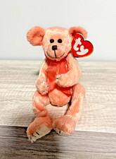 1993, Retired, "Hayes" Peach Bear, Ty Attic Treasures Collection, Plush, W/Tags