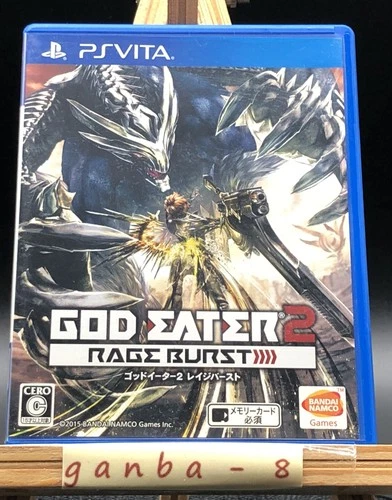 God Eater 2: Rage Burst (Sony PlayStation Vita,2015) from japan