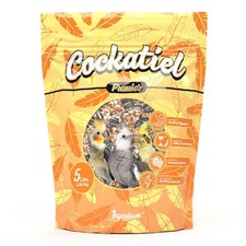 Cockatiel Premier Bird Seed 5 LB Bag Organic Bird Food Fortified with Vit...