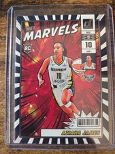 2025 Donruss WNBA Aziaha James Net Marvels Rookie RC #18 Dallas Wings