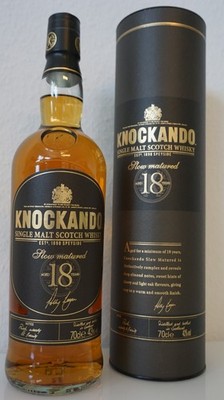 KNOCKANDO 18 Years Single Malt Whisky 700ml Speyside Scotch 0,7l