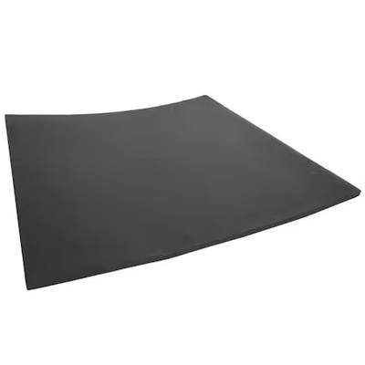 Foam Sheet, Crosslink, 12 In W, 12 In L, 1 In Thick, Charcoal, Zusa-Xpe-33