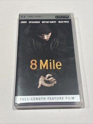 8 Mile UMD Movie Sony PSP With Insert Tested/Working Good