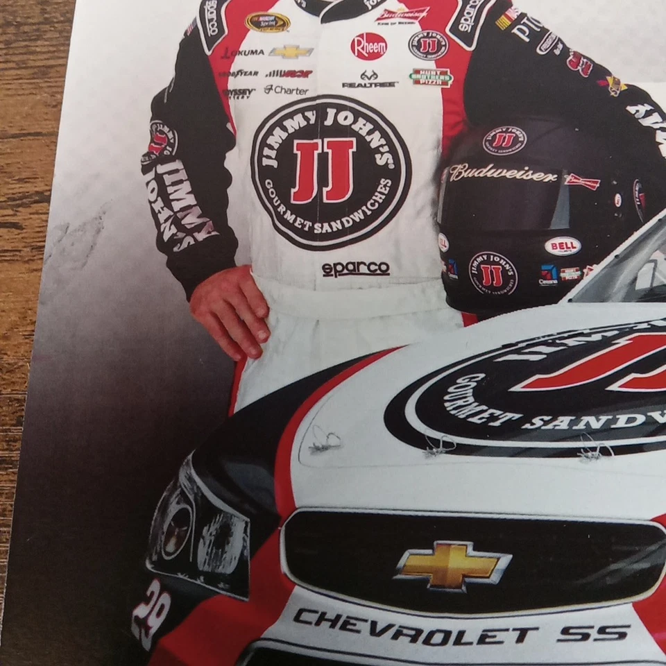 吉米·约翰 #29 签名凯文·哈维克海报 9×11 081 — 第 4/4 张图片