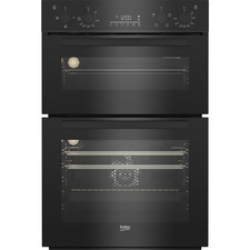 Beko BBDF22300B Built-In Electric Double Oven - Black    BBDF22300B