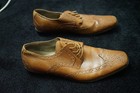 Stacy Adams tan leather oxford lace up dress shoes for men size 13M — photo 9
