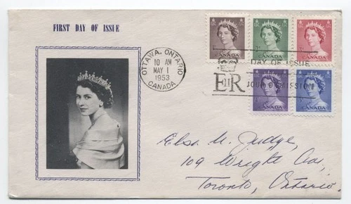 1953 Canada Elizabeth II cacheted coronation set FDC [G.1030]
