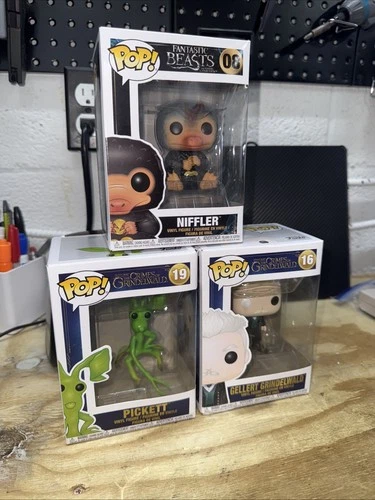 Fantastic Beasts Harry Potter Funko Pop Lot of 3  - Pickett, Gellert, Niffler