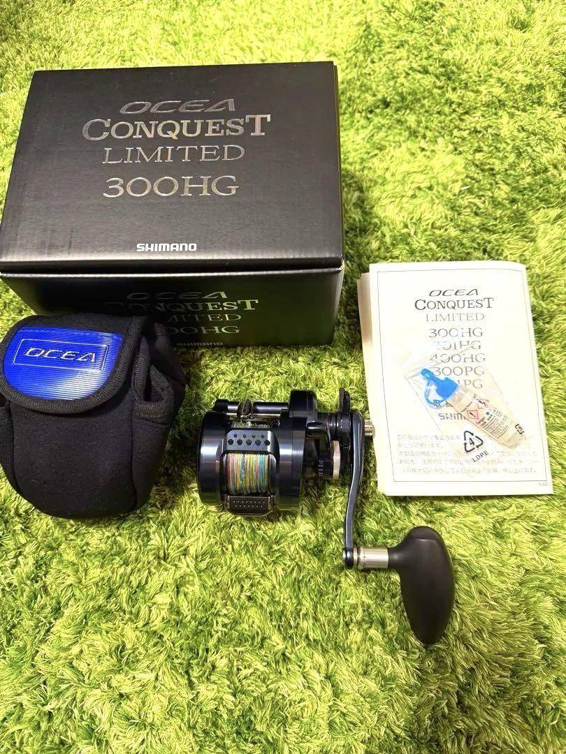 リール SHIMMAO 300HG LIMITED Shimano Ocea Conquest Limited 300Hg Casting Reel Right Hand