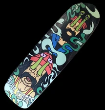 Z Roller Skateboard Deck Slug Skates Collab 1/1 Dogtown Cheech And Chong