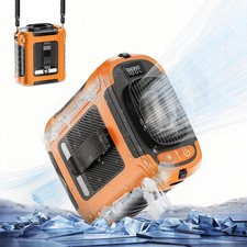 Portable Fan Rechargeable,5 Speeds Strong Airflow Small Fan Clip on Waist Under
