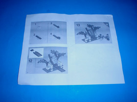 VTG 1996 LEGO Set 6024 Bandit Ambush Castle Forestmen 100% Complete w/ Manual