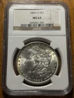 1899-O $1 MORGAN SILVER DOLLAR MINT STATE NGC MS63