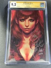 Stanley Artgerm Lau Signed & Sketched Amazing Spider-Man #1 Variant AUTO CGC 9.2