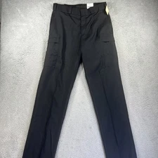 Flying Cross Pants Men 34R Black Tactical Cargo Justice Uniform Class B Work NEW