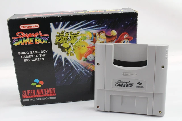 Lot 23 Nintendo Super Game Boy Boxed W/ Card Insert