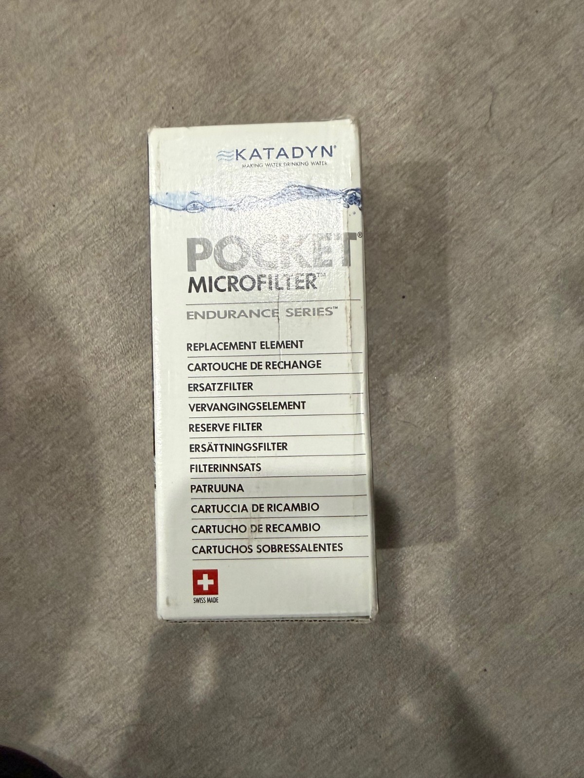 Katadyn Pocket Ceramic Replacement Filter Microfilter Elemen