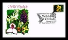 US COVER PICTORIAL CANCEL FIRST DAY OF ISSUE PANDA CACHETS WILD ORCHIDS