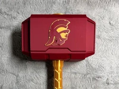 College Usc Trojans Themed Mjolnir Thor's Hammer