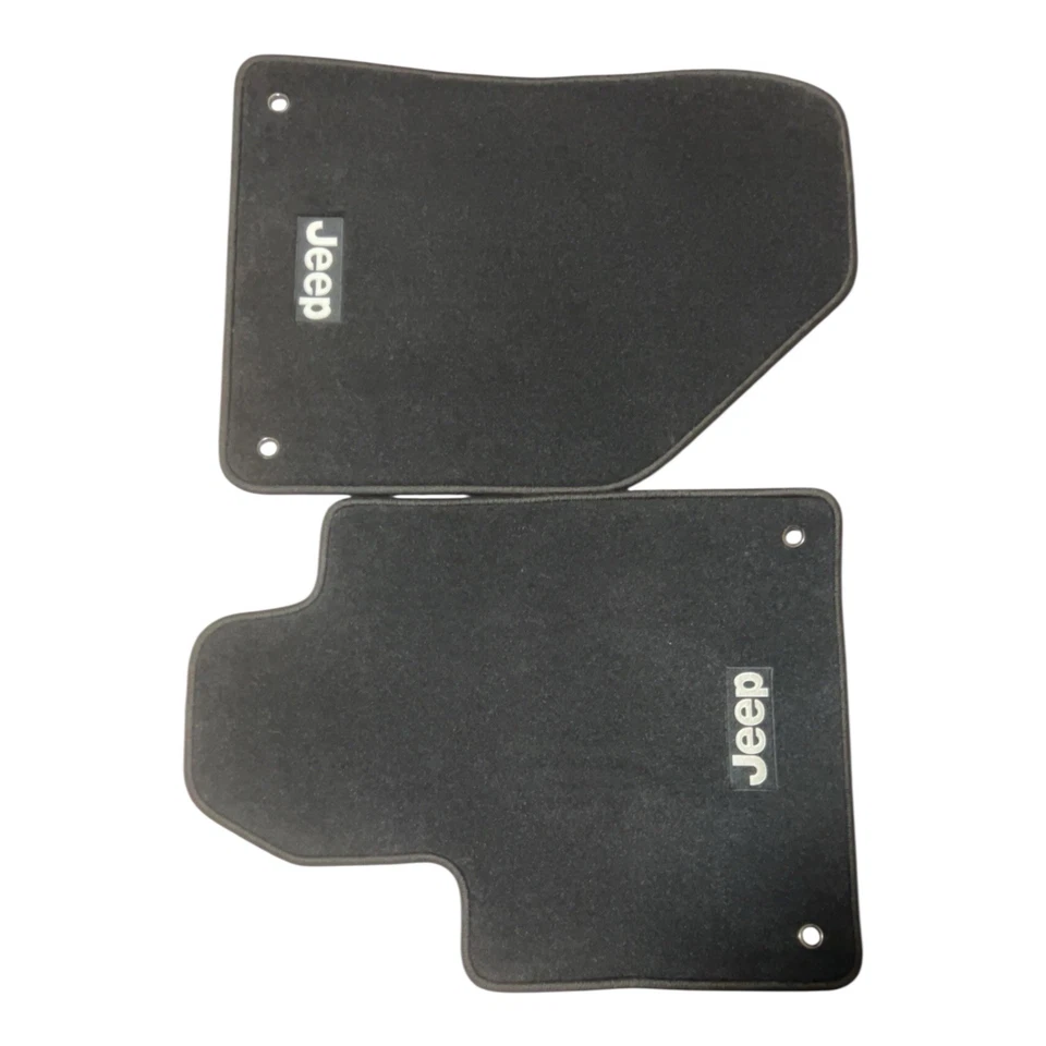 Juego completo alfombrillas negras Jeep OEM para Cherokee 2014-2023 1UB86DX9AC Foto 3 de 4