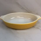 Pyrex 700 Yellow Pixie 10oz Au Gratin Casserole Dish Vintage Corning Small ~ EXC