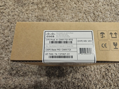 #ad Cisco Catalyst CW9172I RTG High Performance Wi Fi 7 Wireless Unclaimed $998.99