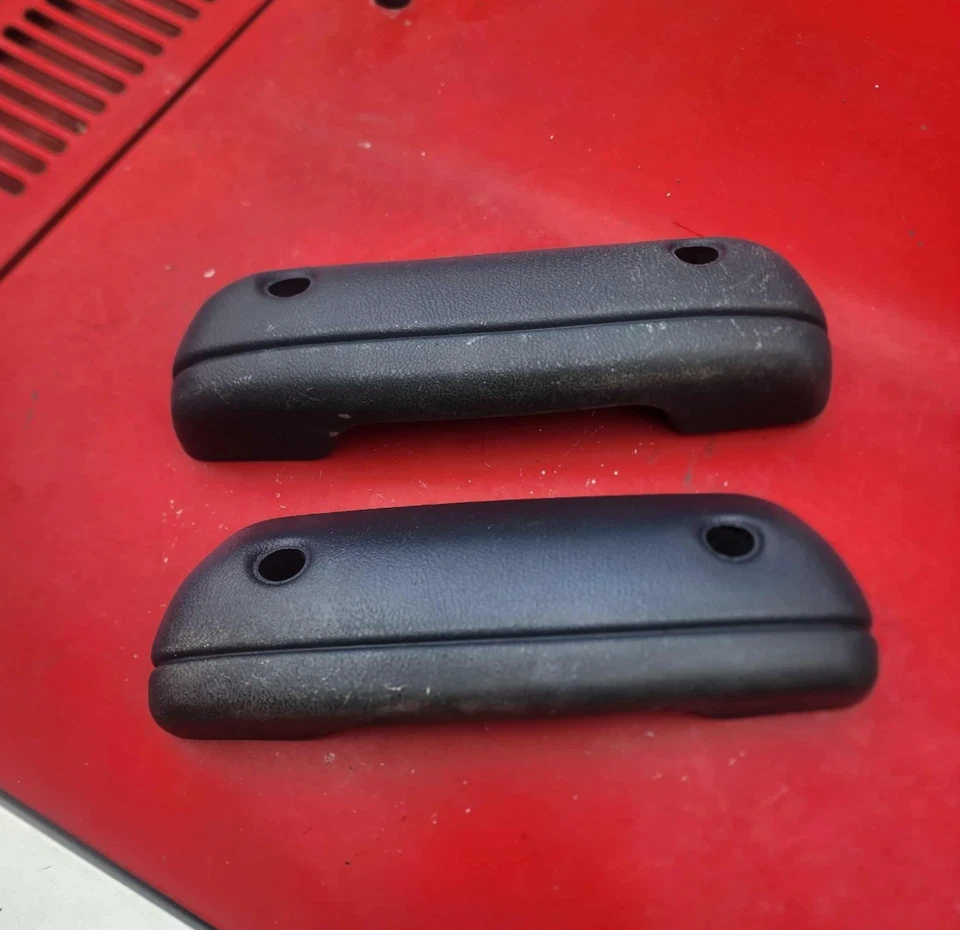 1989-95 Toyota 2/4WD Pickup OEM Frente Direita Porta Esquerda Puxador Braço Descanso Azul - Imagem 2 de 4