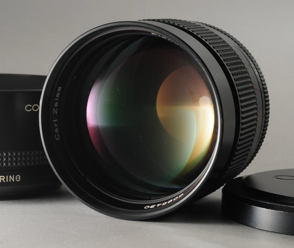 US Duty Paid N Mint Contax Carl Zeiss Planar T* 85mm F/1.4 AEG Lens #3639 - Image 2 of 4