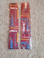 Silk Thin Scarf Purse Wrap Handle Set of 2 NWOT Hair or Neck Scarf 39