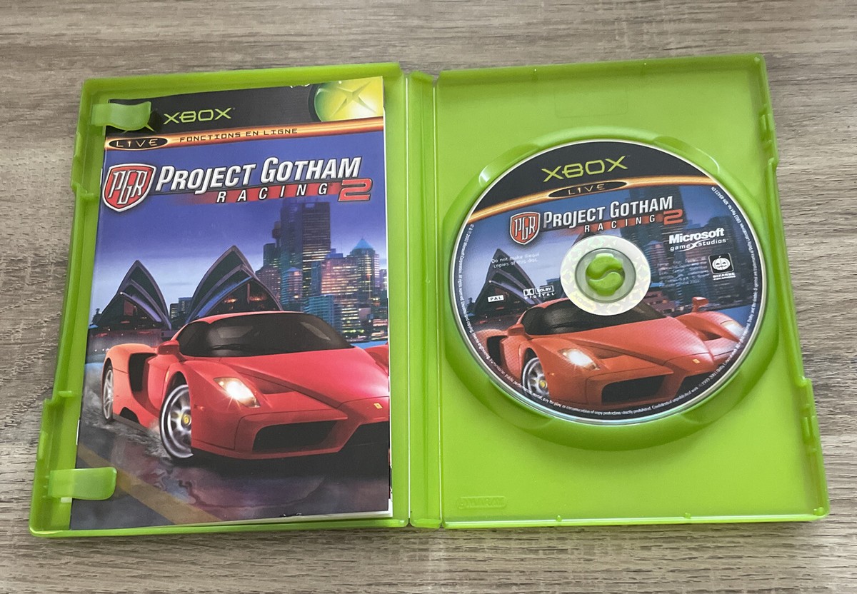 Jeu Xbox Project Gotham Racing 2 - 1ère Génération - Complet FR Très Bon État