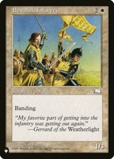 Benalish Infantry - The List Light Play, English Magic the Gathering MTG The Lis