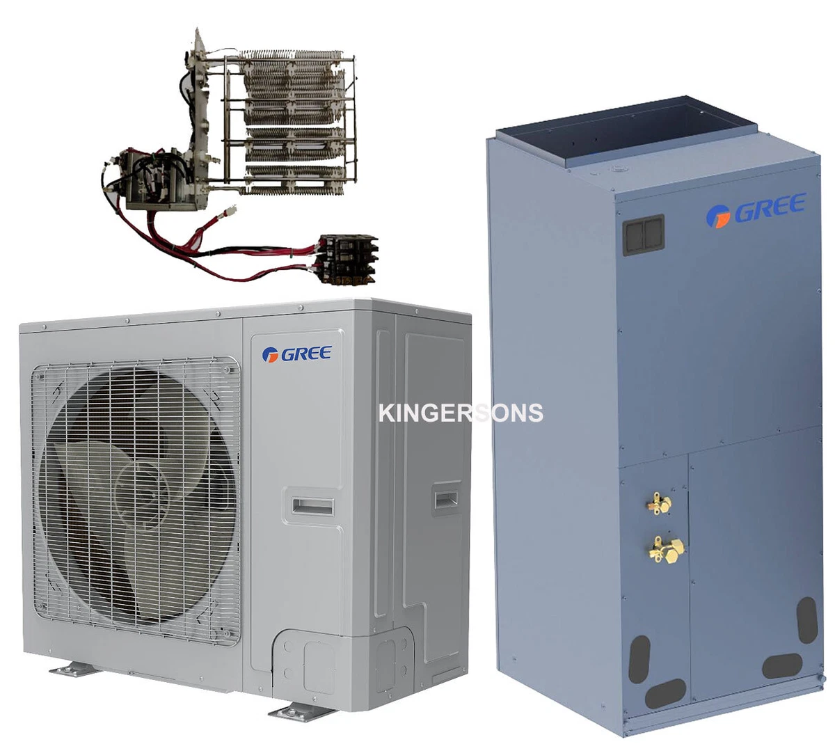 GREE FLEXX Ultra Air Conditioner 5 Ton 60,000 BTU, 17 SEER ENERGY STAR with  10KW | eBay