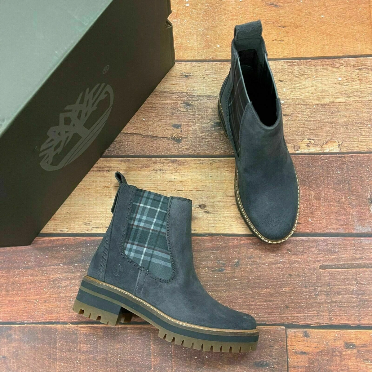 Timberland chelsea 2025 boots suede