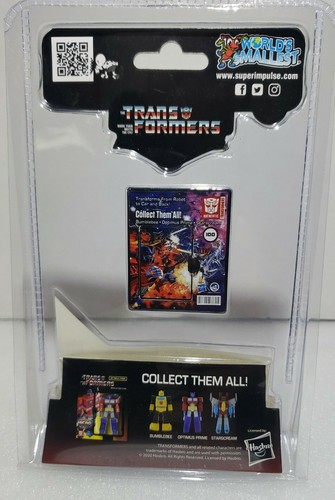 Worlds Smallest Action Micro Figures: Optimus Prime, Bumblebee & Starscream. NEW - Picture 4 of 8