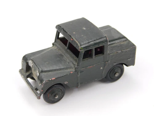 Vintage Dinky Toys Diecast Green Mersey Tunnel Police Land Rover #255