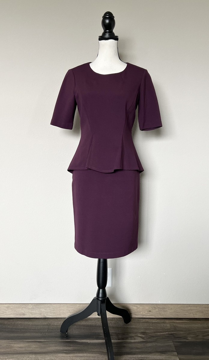 lafayette 148 peplum dress Lafayette 148 Peplum Shirtdress in Black