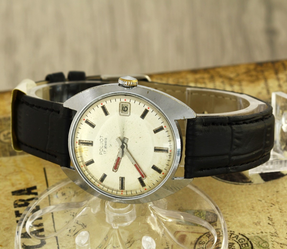 Vintage poljot 2614.B mechanical USSR Soviet mens wristwatch