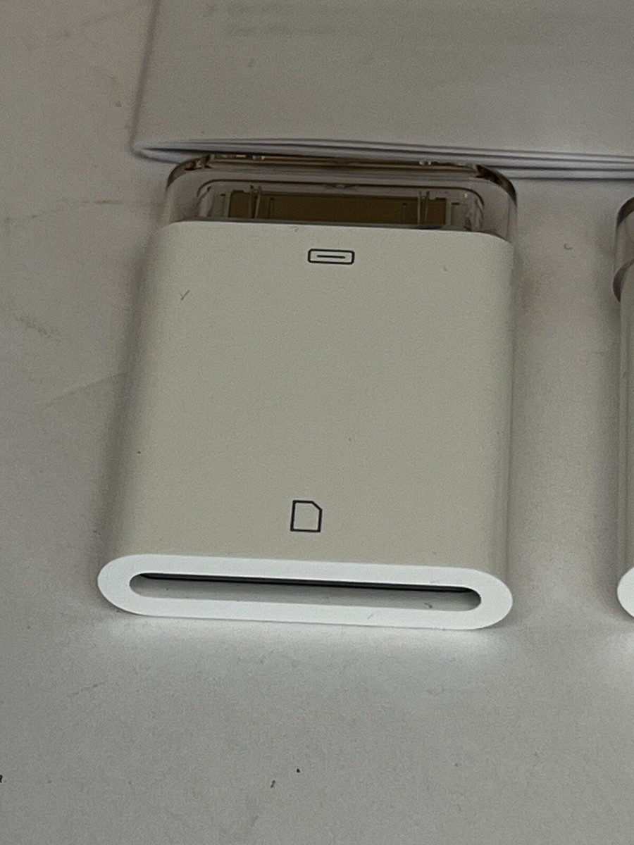 Genuine Apple iPad 30 Pin Camera Connection Kit Model A1358 A1362