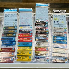 Bandai Gundam Decal Water Slide multiple choice　Free Shipping