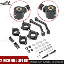 HEAVY DUTY Front & Rear 2" Lift Kit+Alignment For Jeep Compass Patriot MK 07-17