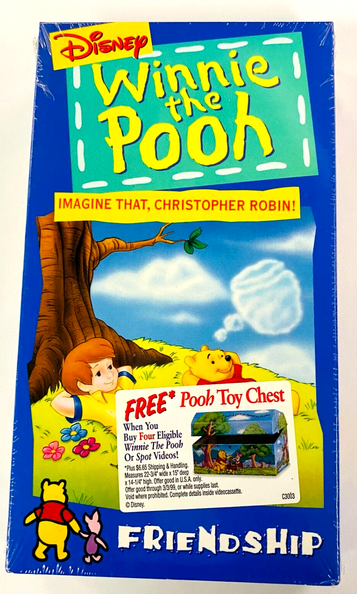 Winnie the Pooh: Imagine That Christopher Robin VHS SEALED NEW